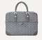 Портфель GOYARD Ambassade MM, серый