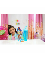 Барби Pop Reveal HNW42 «Сочные фрукты», кукла-сюрприз с ароматом и питомцем