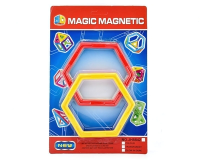 Конструктор магнитный, блистер JH8842A