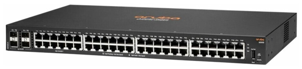 Коммутатор Hpe Aruba 6000 Managed L2 48G 4SFP (R8N86A)