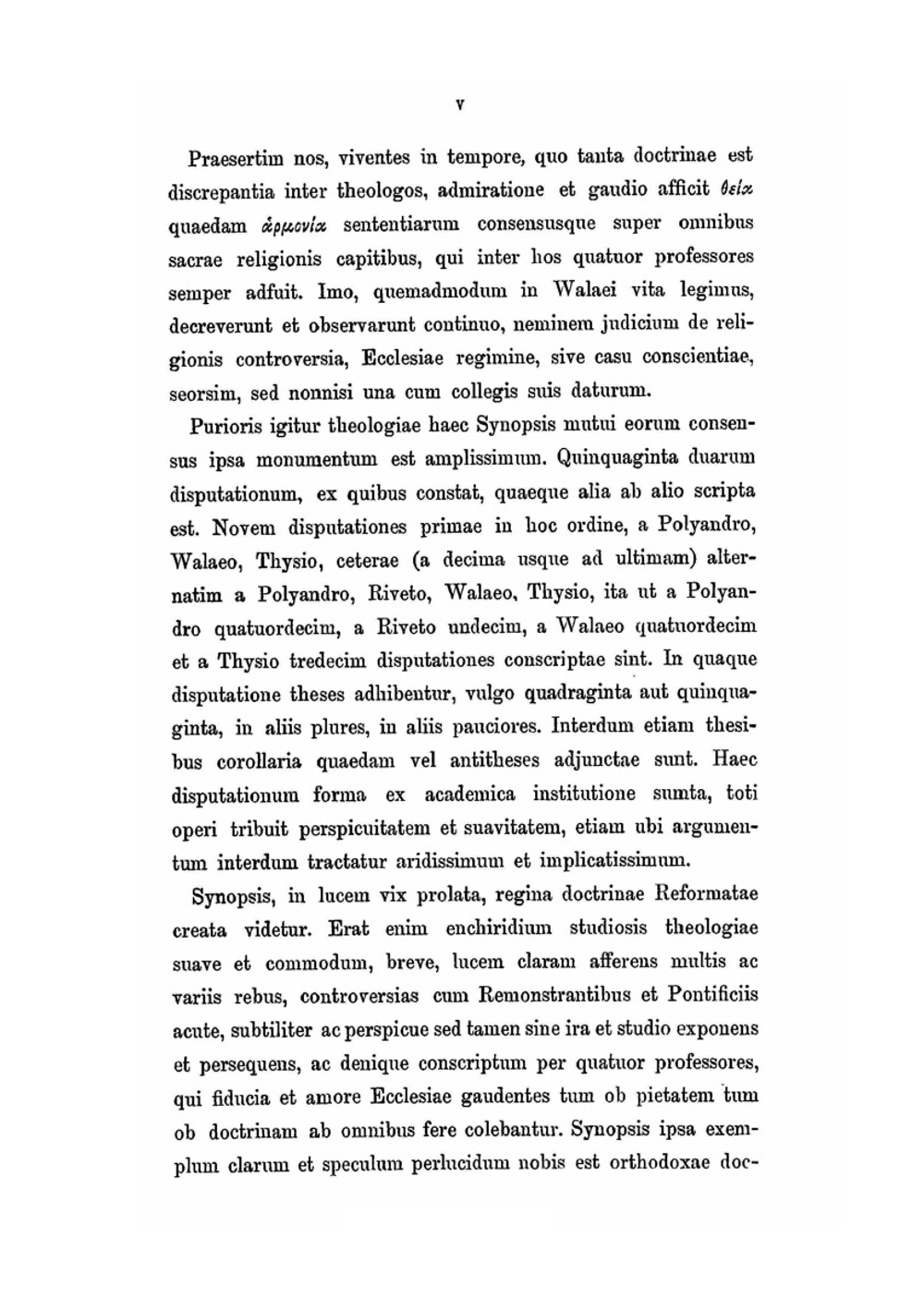 Synopsis purioris theologiae | Herman Bavinck; André Rivet; J.P. Kerckhoven; Antonius Walaeus; Antoine Thysius