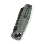 Нож туристический Bestech Slasher сталь D2, рукоять Микарта зеленая