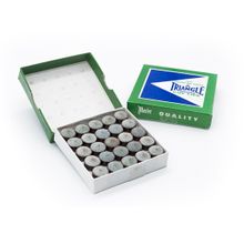 Коробка наклеек для кия "Triangle"14 мм (50 шт)