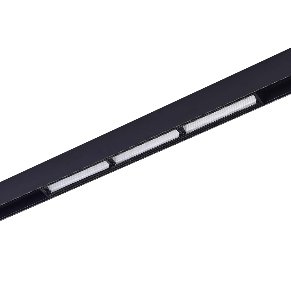 ST804.446.18 Магнитный трековый светильник Черный LED 1*18W 4000K 1 100Lm Ra&gt;90 120° IP20 L330xW22xH46 48VV