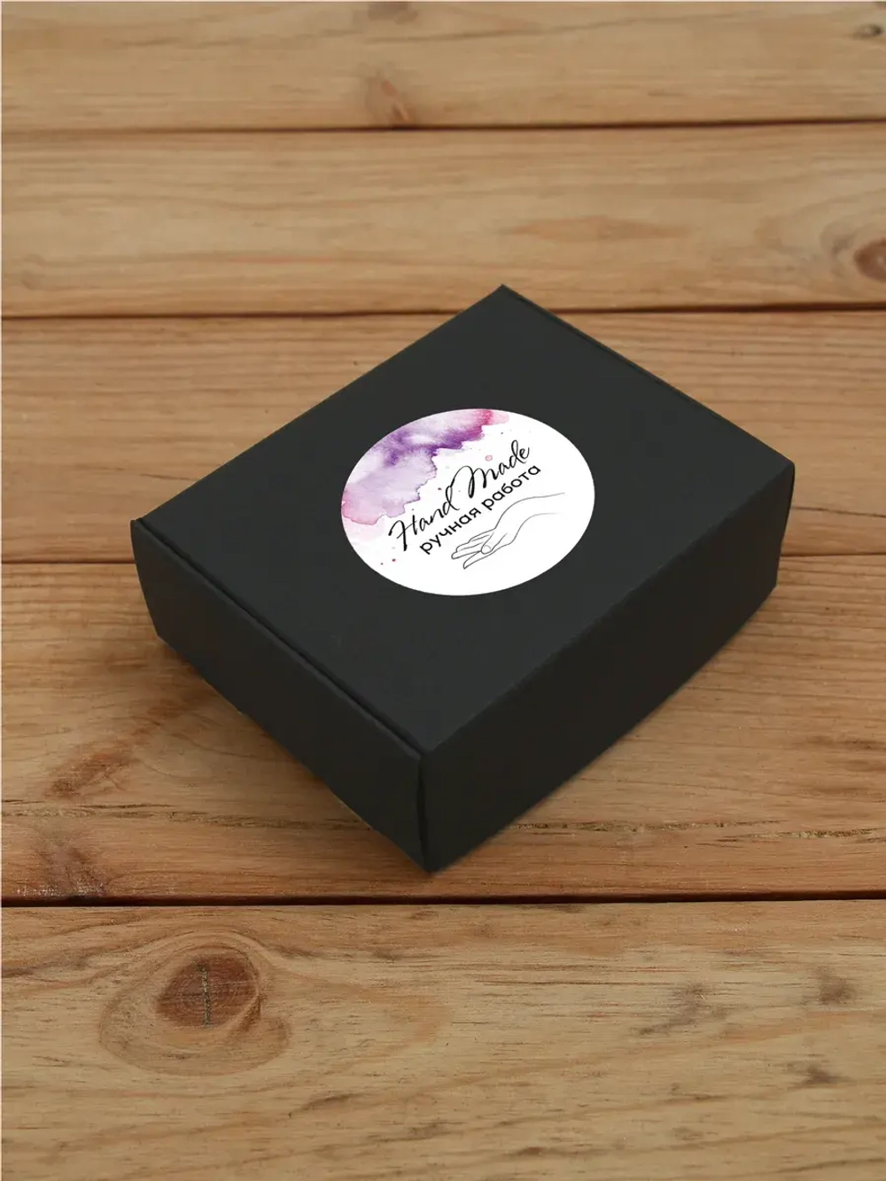 Наклейка стикер глянцевая круглая 40 мм 150 шт "Спасибо Обняли Приподняли"