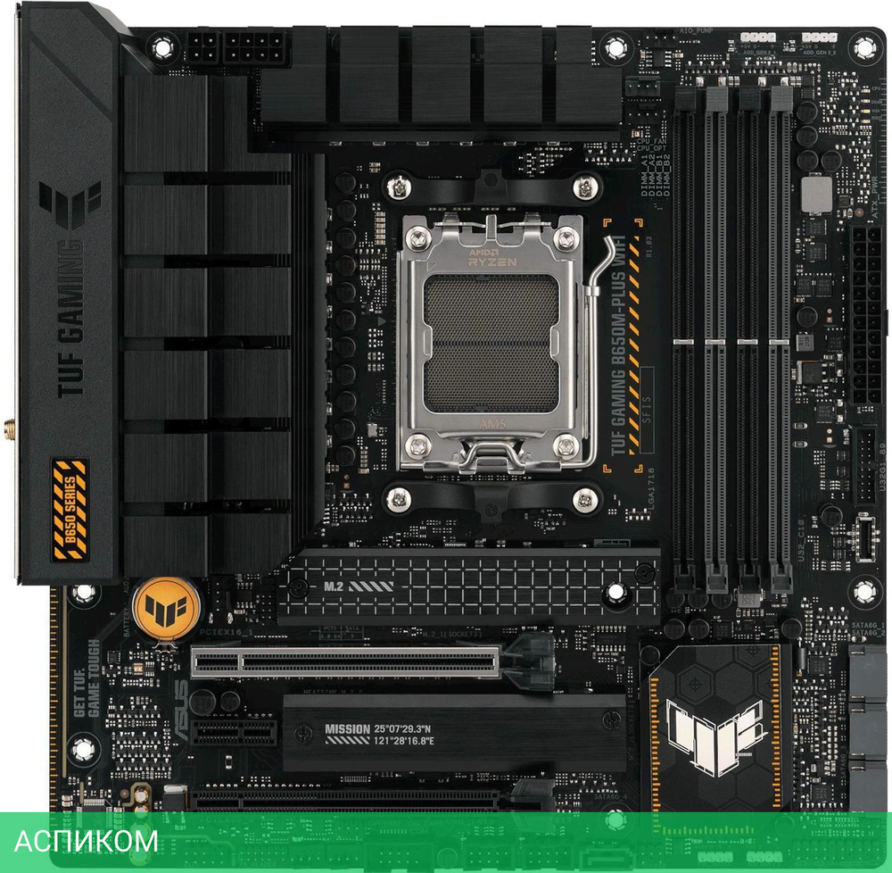 Материнская плата ASUS TUF Gaming B650M-Plus WiFi (90MB1BF0-M0EAY0)