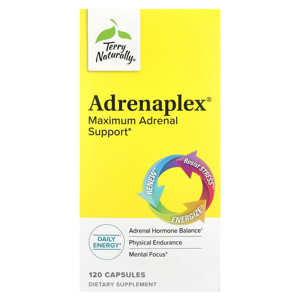 Terry Naturally, Adrenaplex®, 120 капсул