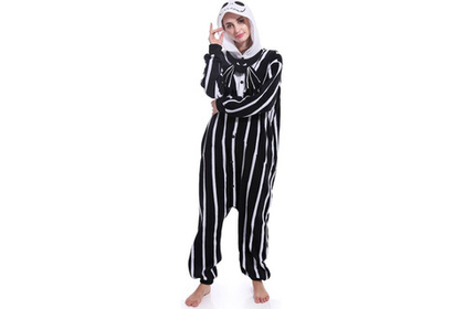 Кигуруми Funfur Fleece Скелетон L