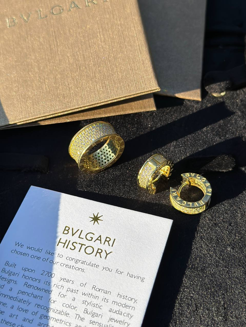 Серьги Bvlgari
