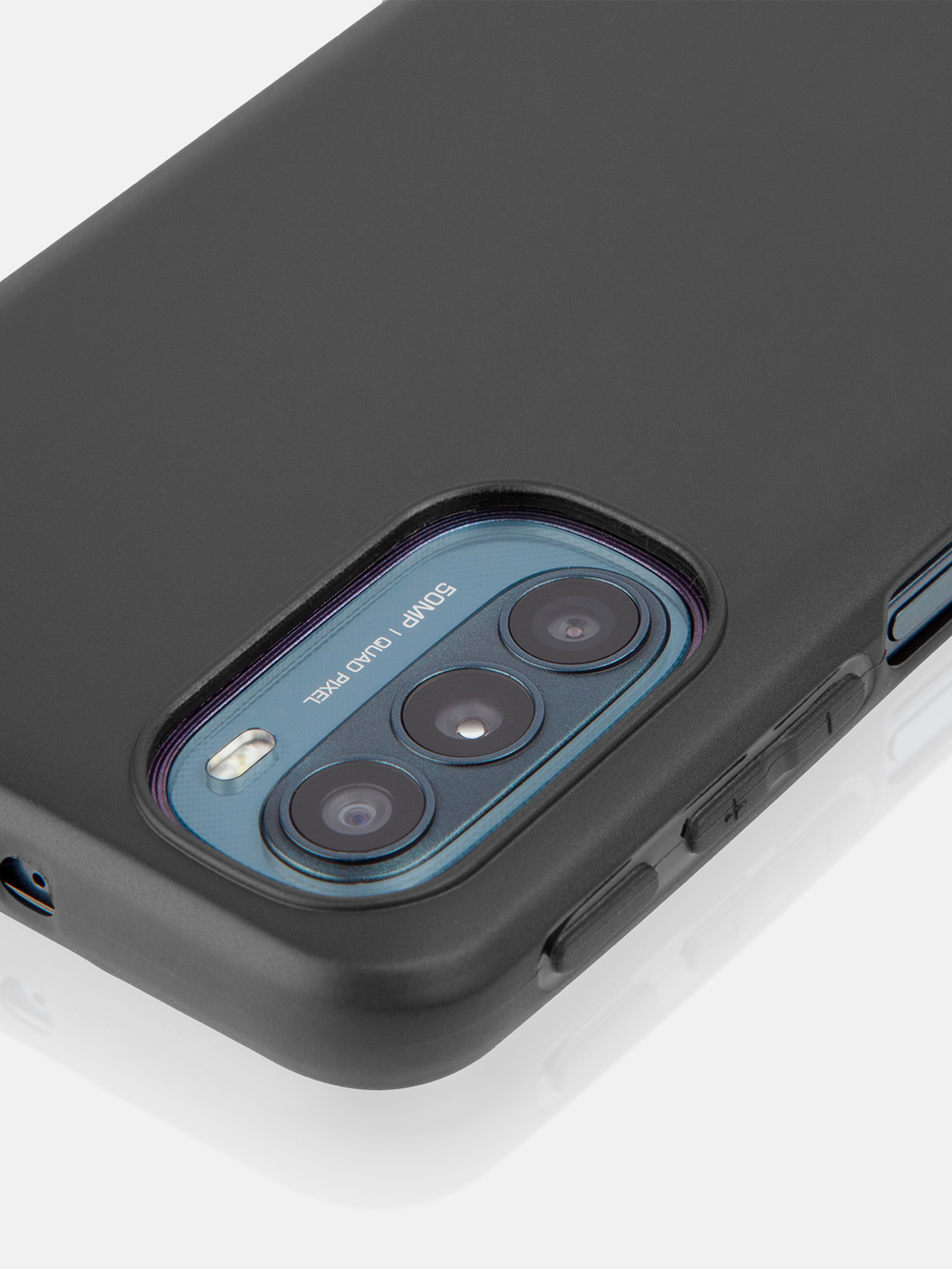 Чехол ROSCO для Motorola Moto G31 оптом (арт. MOTO-G31-COLOURFUL-BLACK)