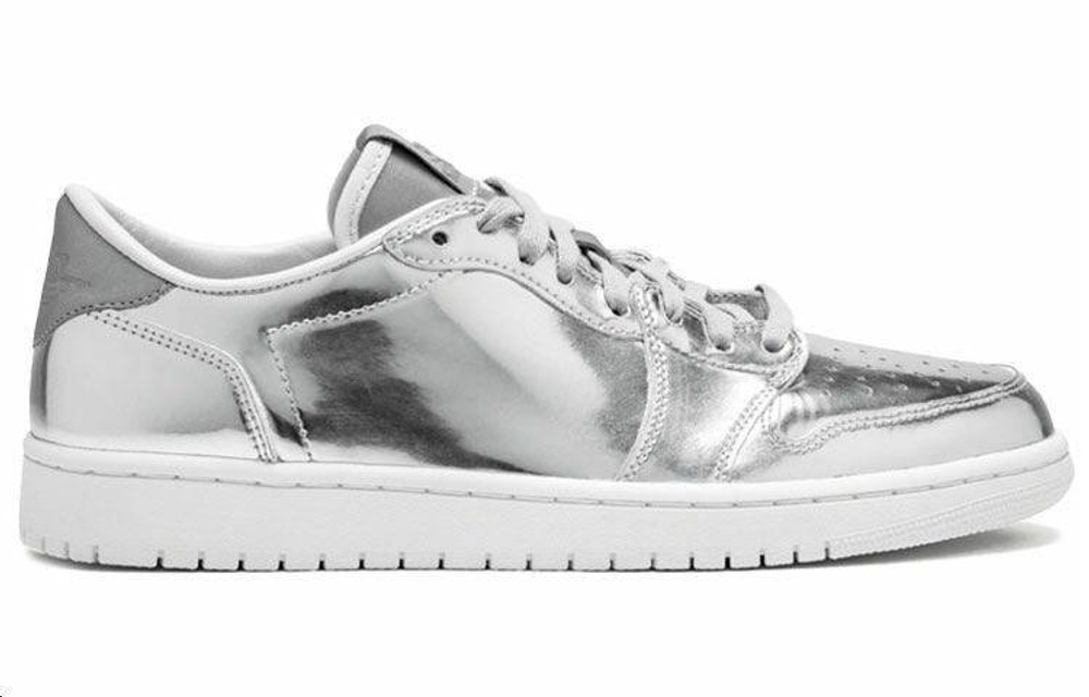 Кроссовки Jordan Air Jordan 1 Retro Low Pinnacle Metallic Silver