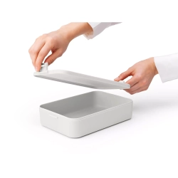 Brabantia - Ланч-бокс Make &amp; Take светло-серого цвета / артикул   203121  / GTIN 8710755203121