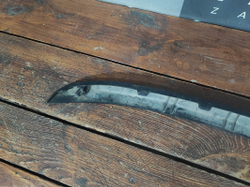 Накладка Спойлер переднего бампера Kia Optima 4 (JF) 16-18 Б/У Оригинал 86591D4000