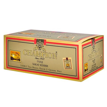 Чай черный Champion Gold 100 пакетиков