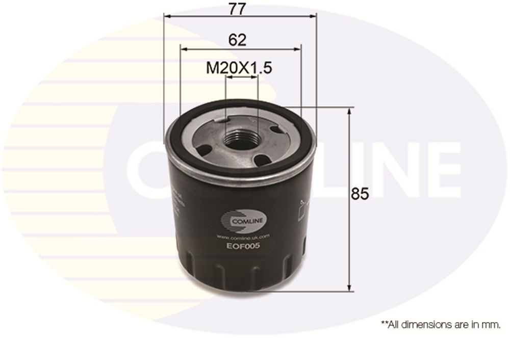 COMLINE - EOF005-CML - Oil Filter
