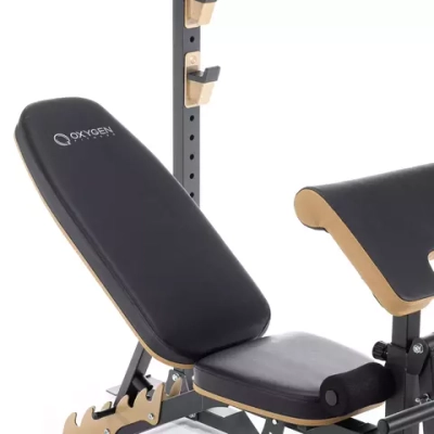 Скамья силовая черная OXYGEN FITNESS MONT BLANC