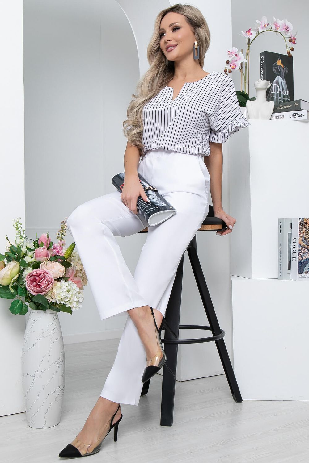 Костюм "Эрика" (вайт) К8533 LT Collection (Акция)