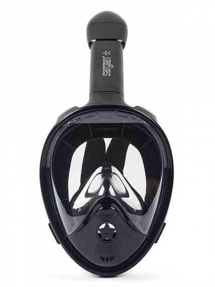 Маска полнолицевая Sargan Планета океан 2.0 черный/черный
