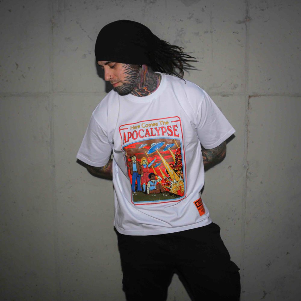 Футболка SR by Epic Merch Apocalypse Белая