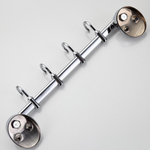 Вешалка 4 крюч, хром, Frap, F1615-4