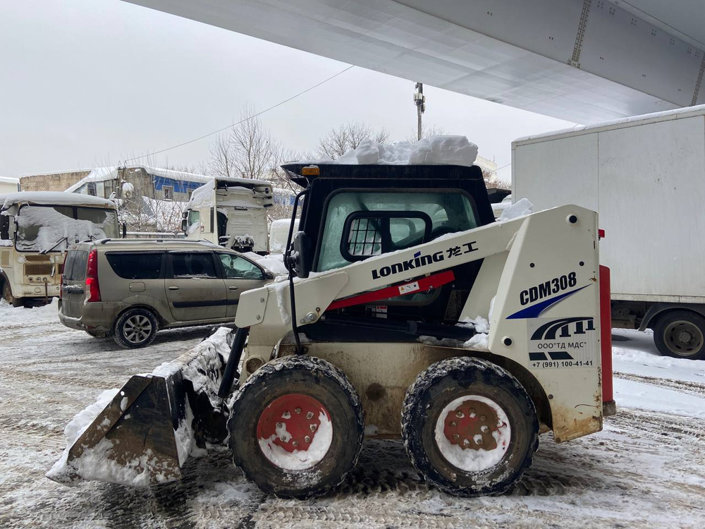 Lonking CDM* Мини погрузчик CDM308 (Дизельный, 3,2 л, 50 л.с., АТ)