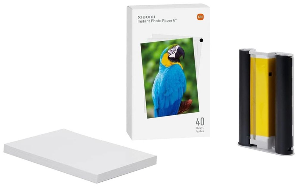 Xiaomi Instant Photo Paper 6&quot;/SD20 бумага, A6, 40 листов, глянцевое покрытие