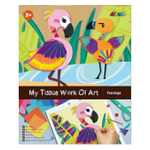 Набор для аппликаций Basir с плотным картоном, размер 25*20 см, с трафаретом, ассорти