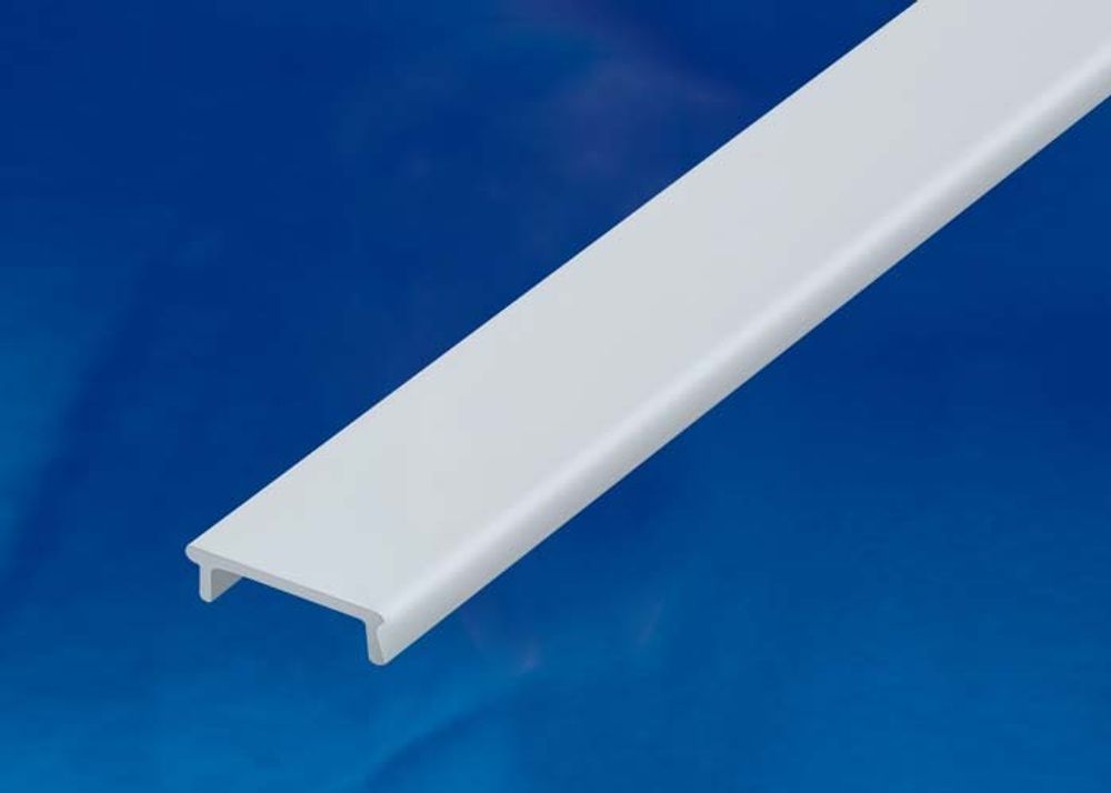UFE-R13 CLEAR 200 POLYBAG Прозрачный рассеиватель для алюминиевого профиля, пластик. Длина 200 см. ТМ Uniel