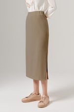 4861 Юбка женская (капучино)