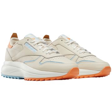 Кроссовки reebok Бежевые Низкие Бежево-желтые/Белые женские