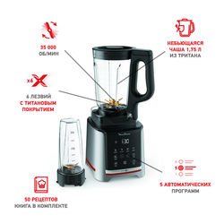 Высокоскоростной блендер Moulinex InfinyMix+ LM91HD32