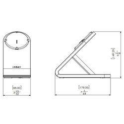 Зарядная станция для iPad iPort Connect Pro BaseStation, White