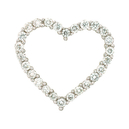 Подвеска с бриллиантом Белое Золото 585 пробы GL-BPT0188LS