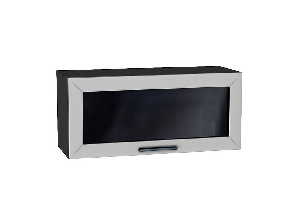 Шкаф верхний горизонтальный остекленный Глетчер