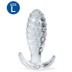 Анальная втулка для ношения Sex Expert прозрачный 10 см