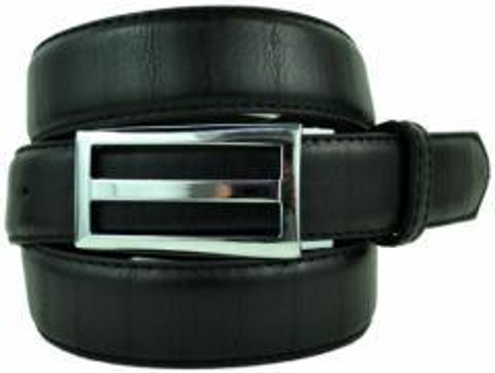 Ремень мужской классический чёрный 35 мм для брюк 35Sale-030