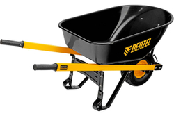 Усиленная строительная тачка Denzel 140 л 68999