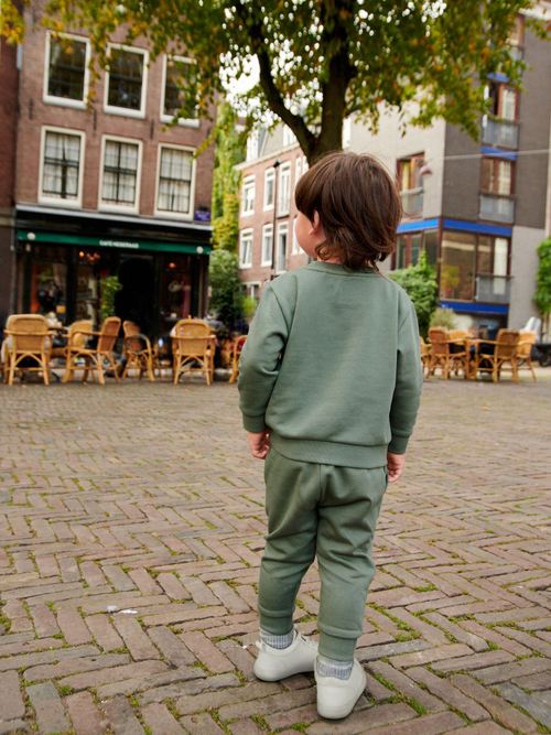 Толстовка и джоггеры в комплекте для мальчика Next 737-709, Хаки