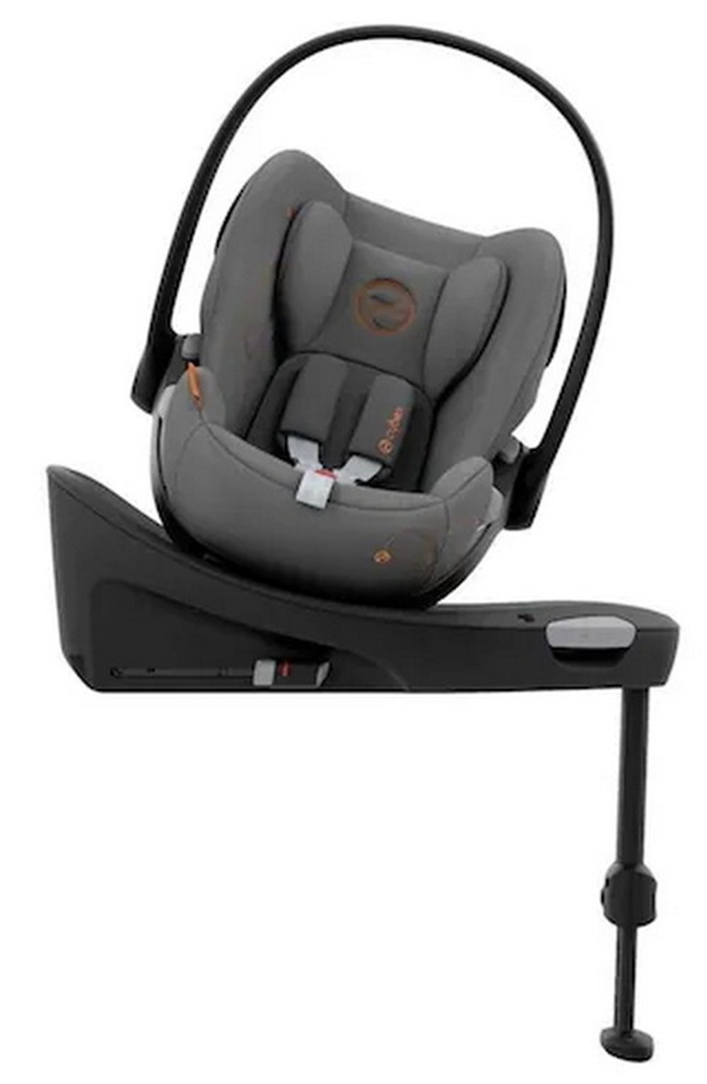 Коляска Cybex Priam IV Rosegold complete Cloud G Lava Grey Base G 3 в 1 Mirage Grey