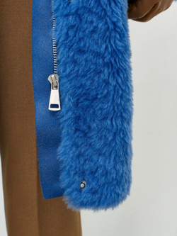 Шуба женская чебурашка тедди эко, SilverFox (арт. 1206)