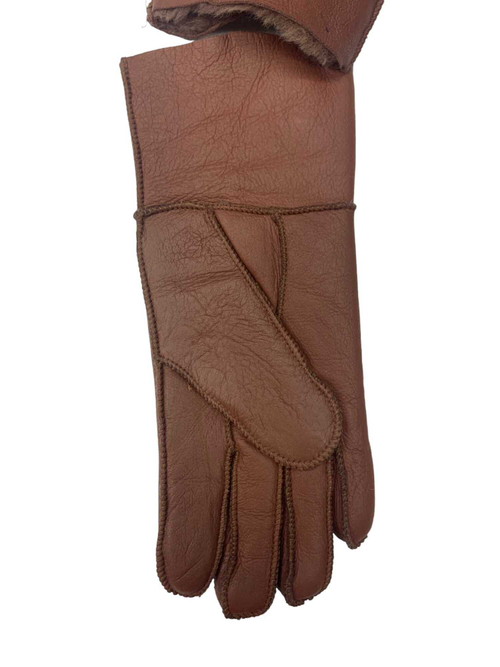 Перчатки. Женские. Материал верха: Дубленка. Подклад: Дубленка. 10 шт в упаковке, разные цвета.