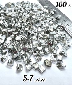 Стеклянная крошка Зеркальная всесторонняя фракция 5