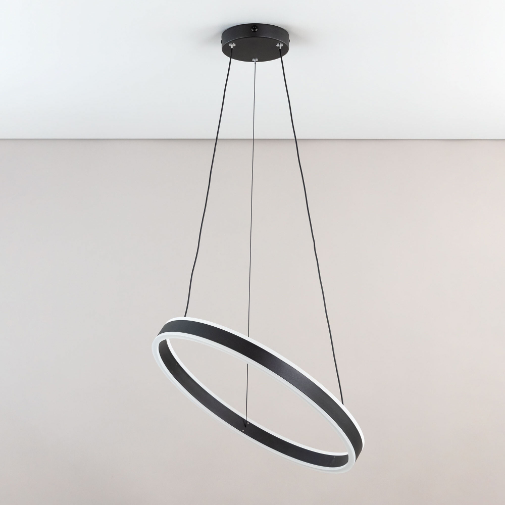 Citilux Дуэт CL719501 LED Люстра подвесная с пультом Чёрная