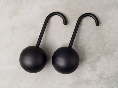 Шары подвесные для лазанья с крюком, D=100 (пара)