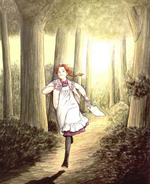 Red Head Ann. Colouring Book