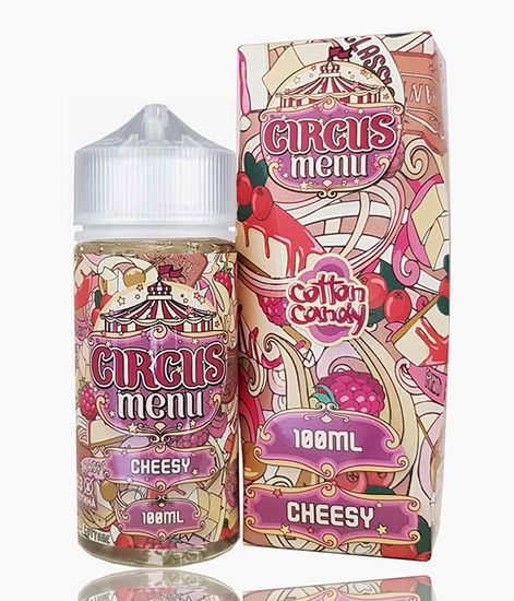 Жидкость Cotton Candy CIRCUS MENU (100 мл, 0 мг) Cheesy