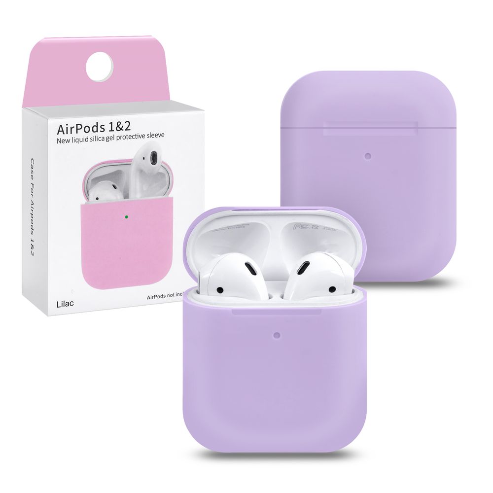 Чехол для AirPods/AirPods 2 Slim Lilac