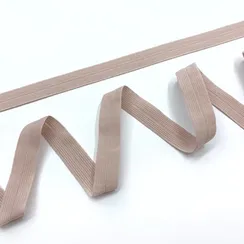 Бейка отделочная серебристый пион 15 мм (цв. 168)