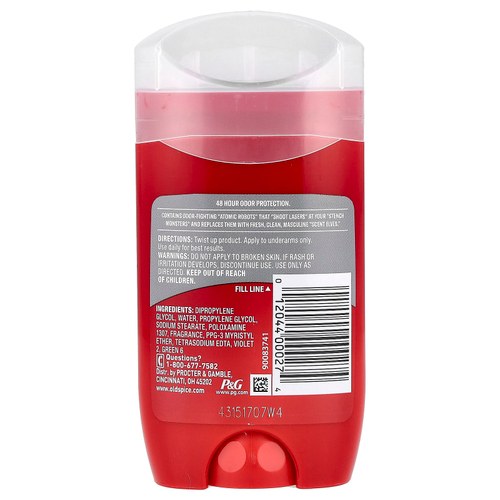 Old Spice, High Endurance®, дезодорант, Pure Sport, 63 г (2,25 унции)