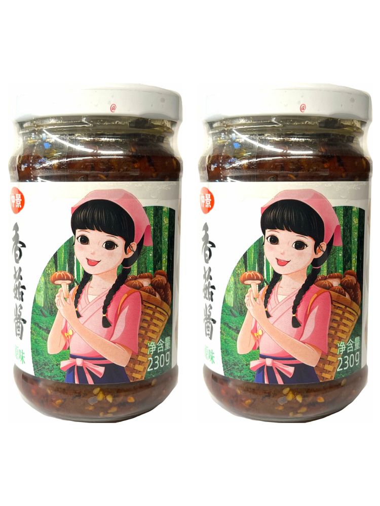Грибной соус Zhongjing из шиитаке пряный 230 г x 2 шт